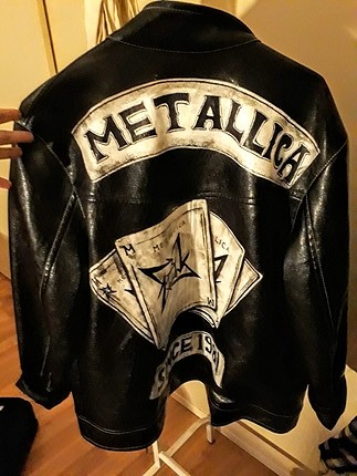 Metallica Deri Ceket