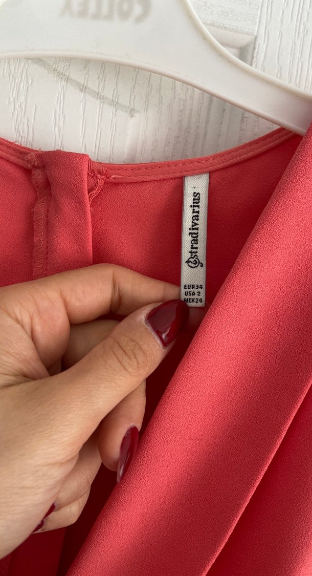 Stradivarius şort etekli tulum - Görsel 4