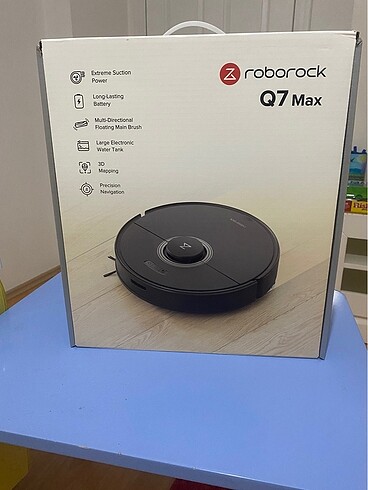 GARANTİLİ SIFIRDAN FARKSIZ ROBOROCK Q7 MAX ROBOT SÜPÜRGE