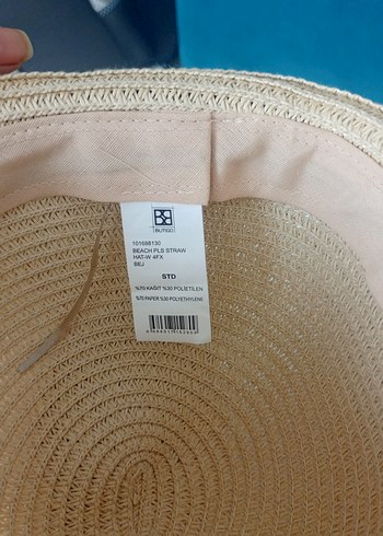  Beden hasır bohem şapka