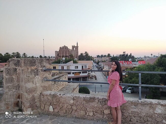 s Beden kırmızı Renk Kısa elbise günlük