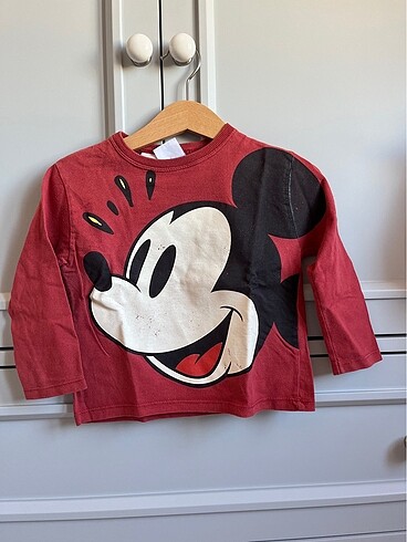 Zara 9-12 Ay Mickey Thsırt