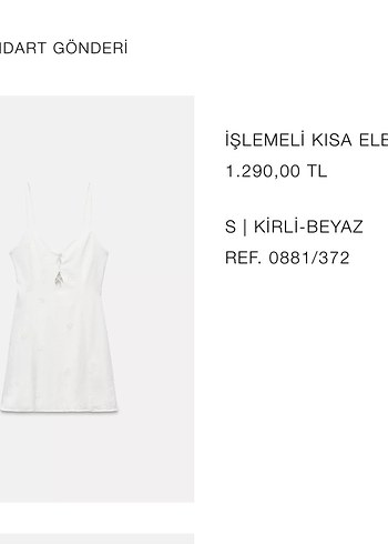 Zara Dantel Detaylı Beyaz Keten Midi Elbise