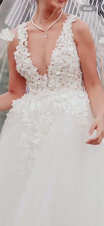s Beden beyaz Renk Vakko Wedding Gelinlik