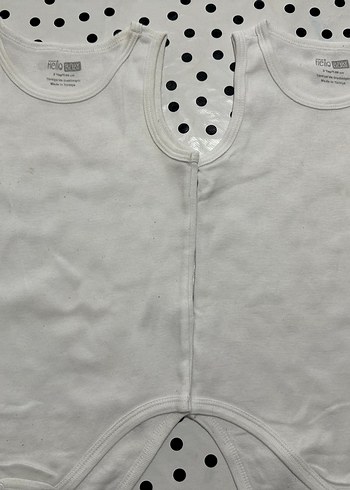 Beyaz Çocuk Atlet 3'lü Paket - Görsel 3