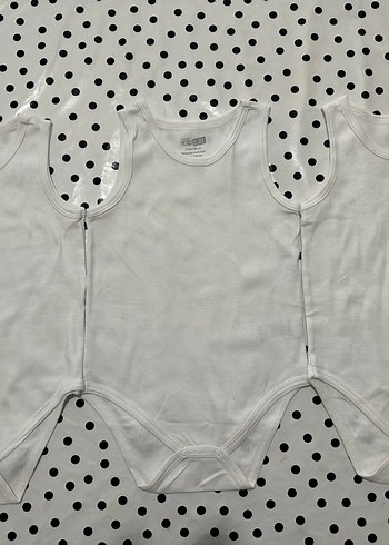 Beyaz Çocuk Atlet 3'lü Paket - Görsel 2