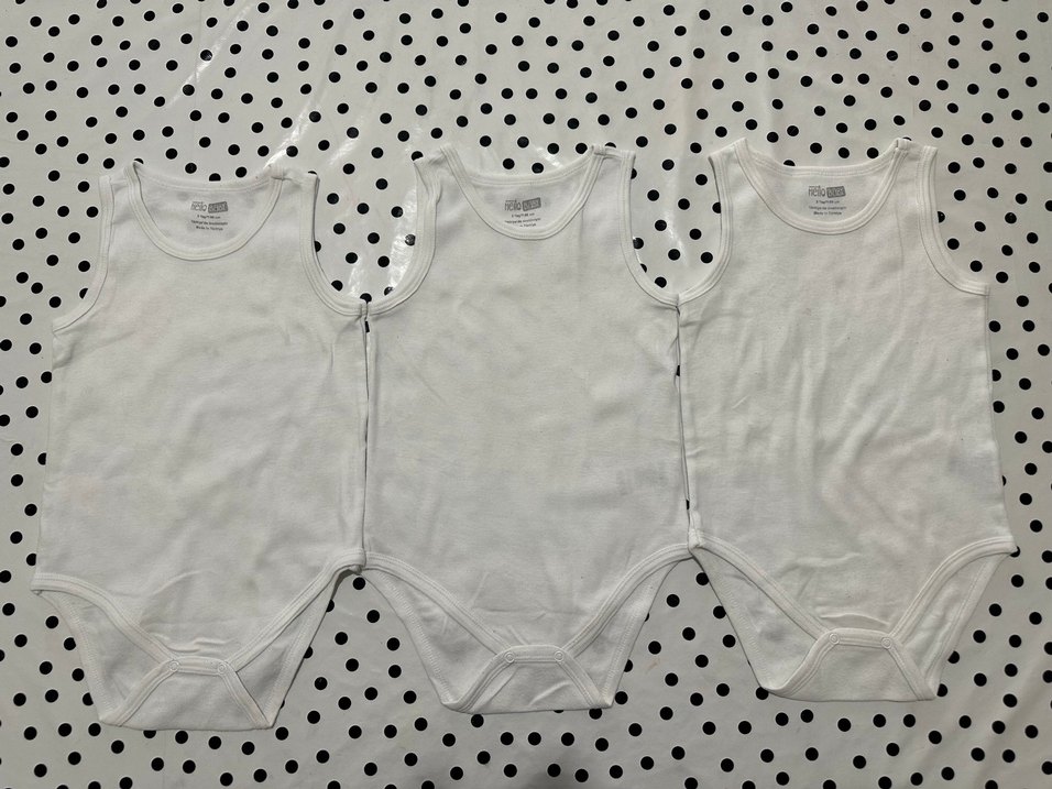 Beyaz Çocuk Atlet 3'lü Paket - Görsel 2