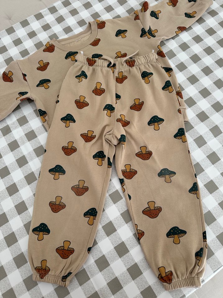 Çocuk Mantar Desenli Sweatshirt - Görsel 3