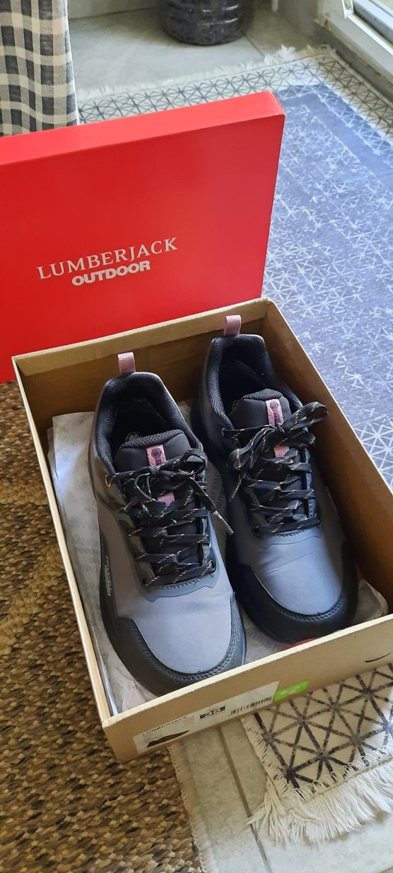 Lumberjack Pembe Gri Kadın Spor Ayakkabı - Görsel 2