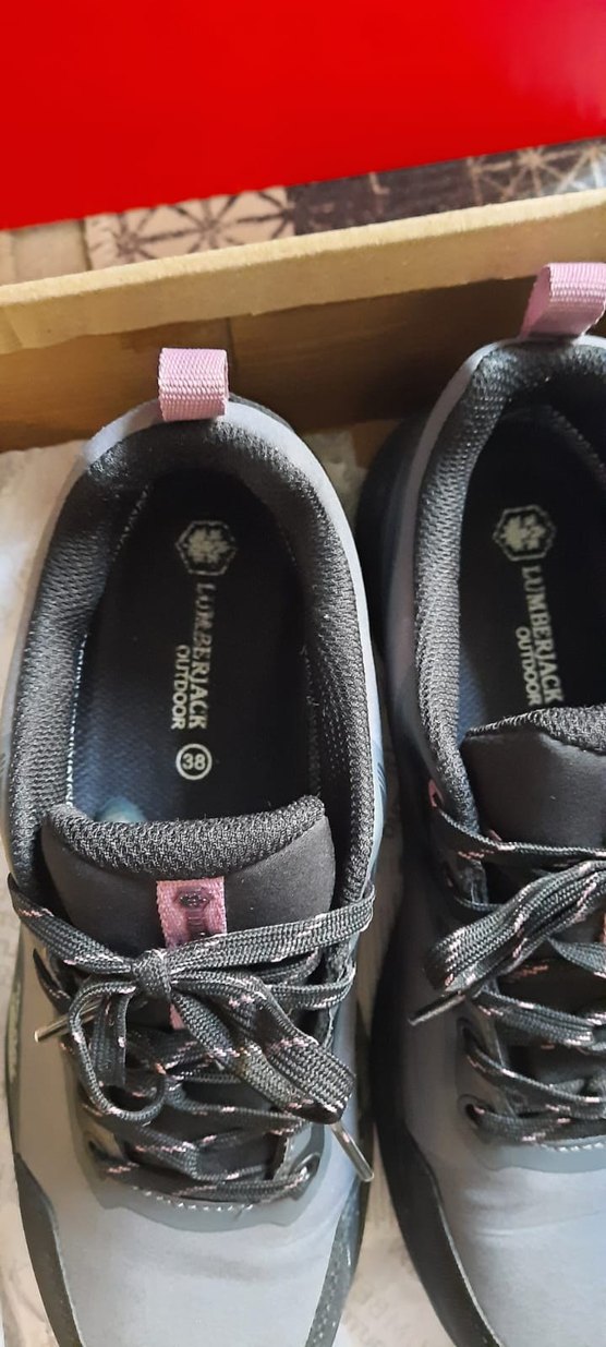 Lumberjack Pembe Gri Kadın Spor Ayakkabı - Görsel 4