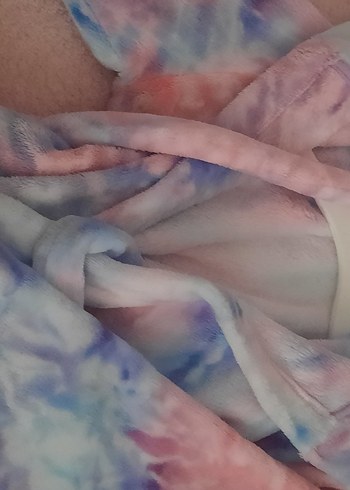 Çocuklar için Pembe Pastel Batik Desenli sbahlik - Görsel 4