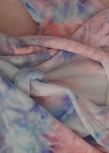 Çocuklar için Pembe Pastel Batik Desenli sbahlik - Görsel 5