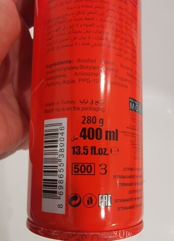 Morfose Hair Sprey 400ml - Görsel 3