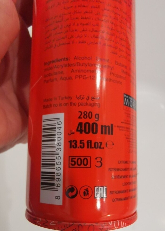 Morfose Hair Sprey 400ml - Görsel 3