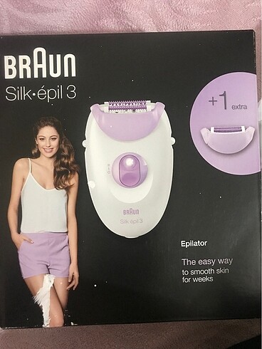 Braun epilatör makinası