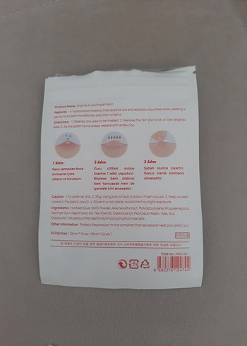 Marlett Orijinal Sivilce Bandı 36'lı - Görsel 2