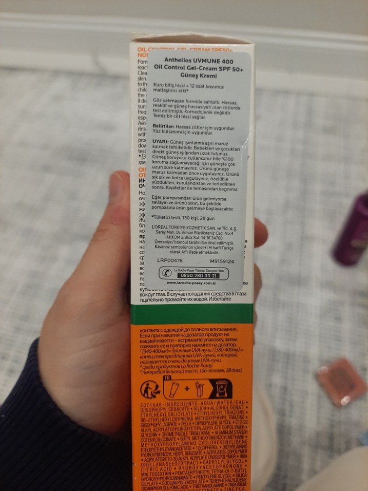 La Roche-Posay Anthelios UVMune 400 SPF 50+ Jel-Krem - Görsel 2