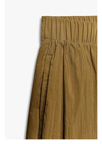 ZW collection yağ yeşili poplin takım - Görsel 3