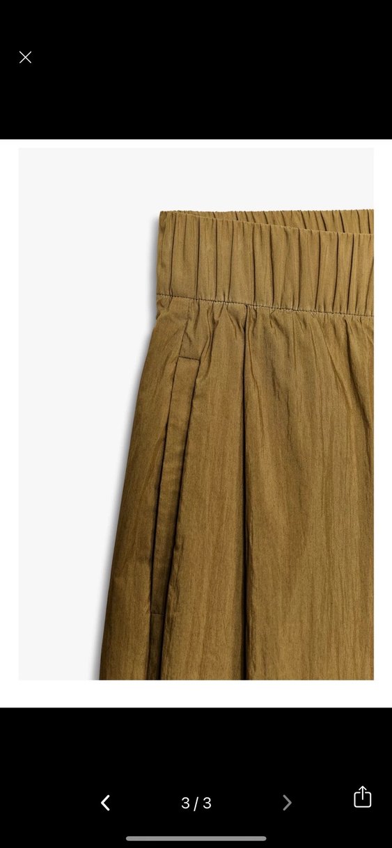 ZW collection yağ yeşili poplin takım - Görsel 3