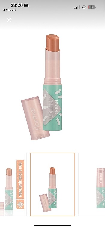 Flormar Flormar Hindistan cevizli dudak balmı