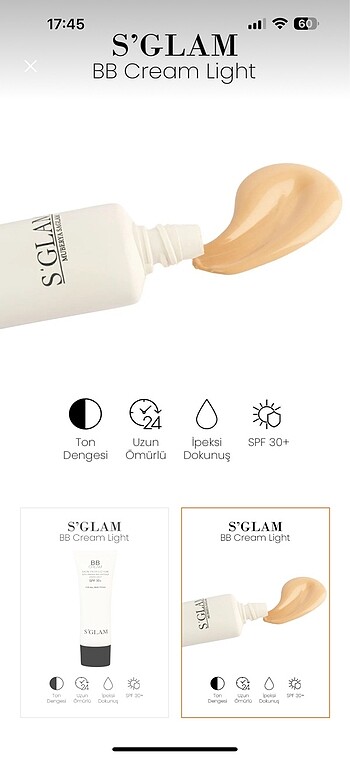 Nars S?GLAM BB KREM