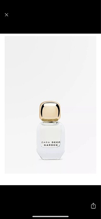 Zara Orijinal zara deep garden parfüm