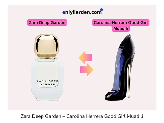 Orijinal zara deep garden parfüm