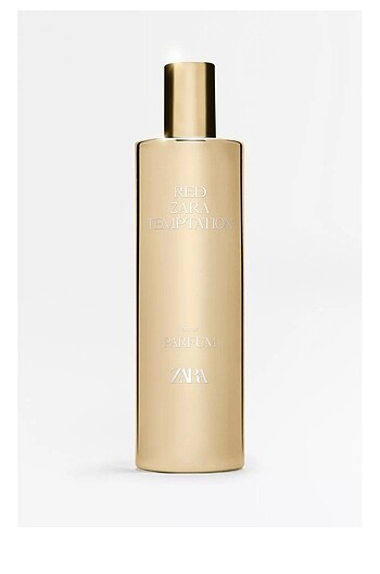Zara Zara red temptation özel gold şişe