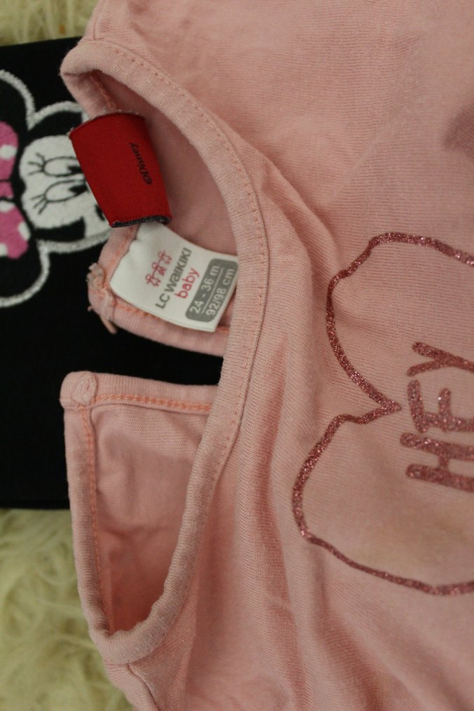 Pembe Uzun Kollu Kız Bebek Takım - Görsel 3