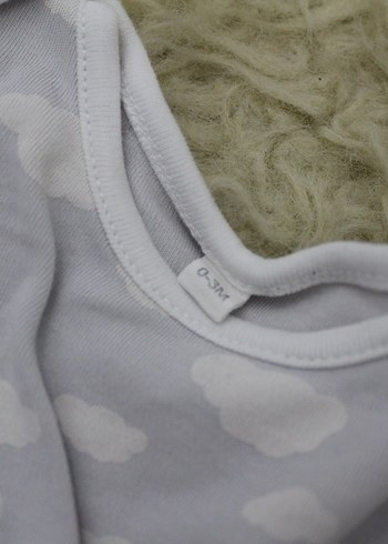 Gri Uzun Kollu Bebek Tulum - Görsel 3