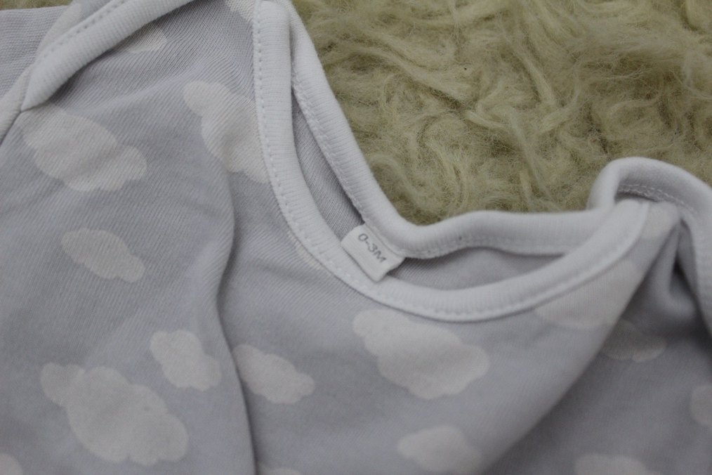 Gri Uzun Kollu Bebek Tulum - Görsel 3