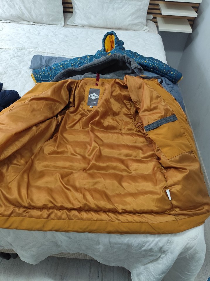 Erkek Fermuarlı Mont - Görsel 2