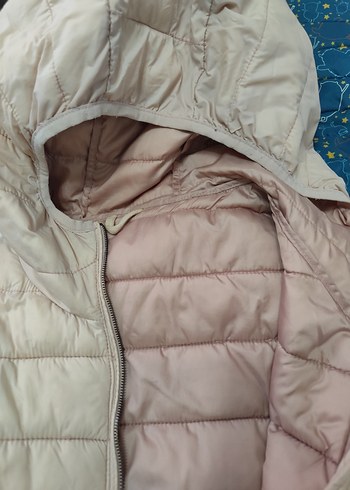 pudra Midi Street Wear Kadın Mont - Görsel 3