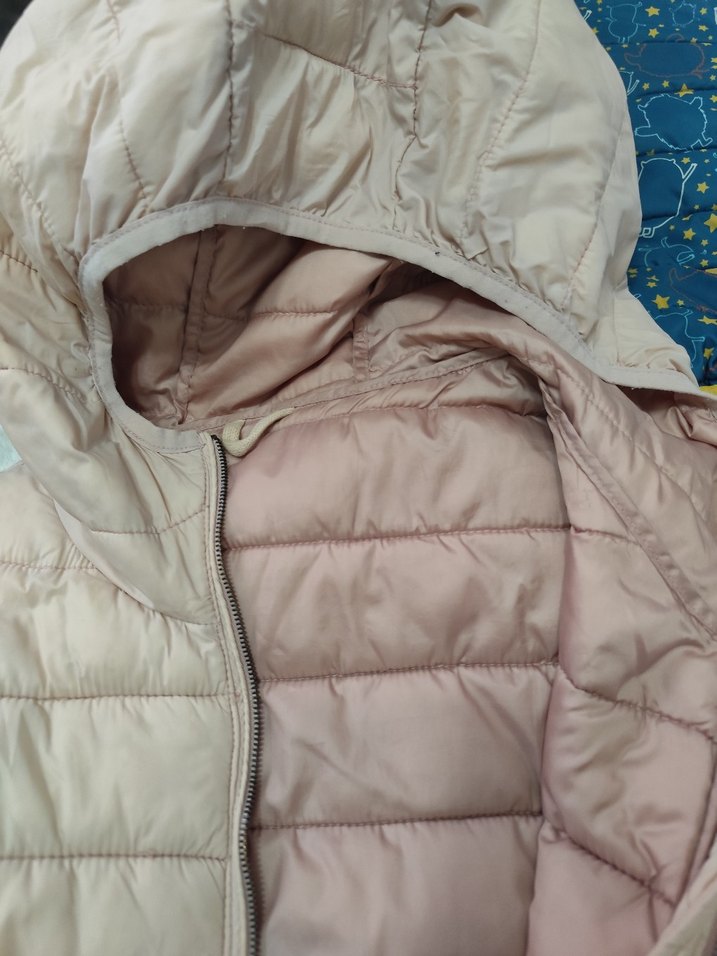 pudra Midi Street Wear Kadın Mont - Görsel 3