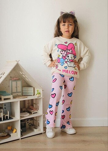 5 Yaş Beden Kız Çocuk My Melody Takım