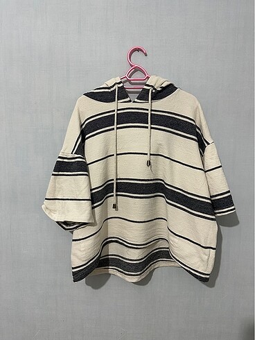 Kısa kollu sweatshirt