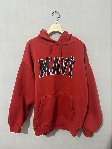 s Beden kırmızı Renk Mavi Kırmızı Sweatshirt