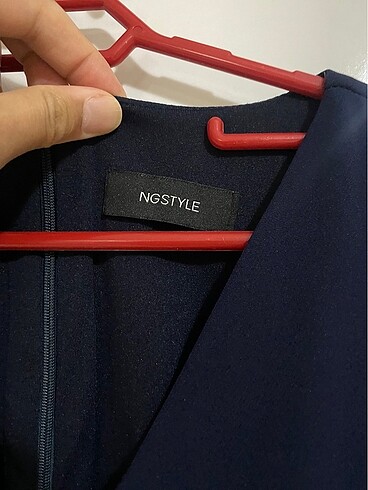 34 Beden lacivert Renk Orjinal NG STYLE kalem elbise