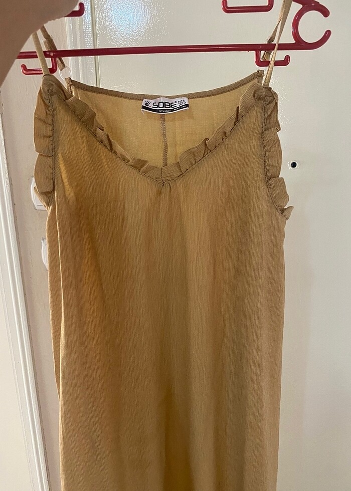 İp askılı elbise - Görsel 2