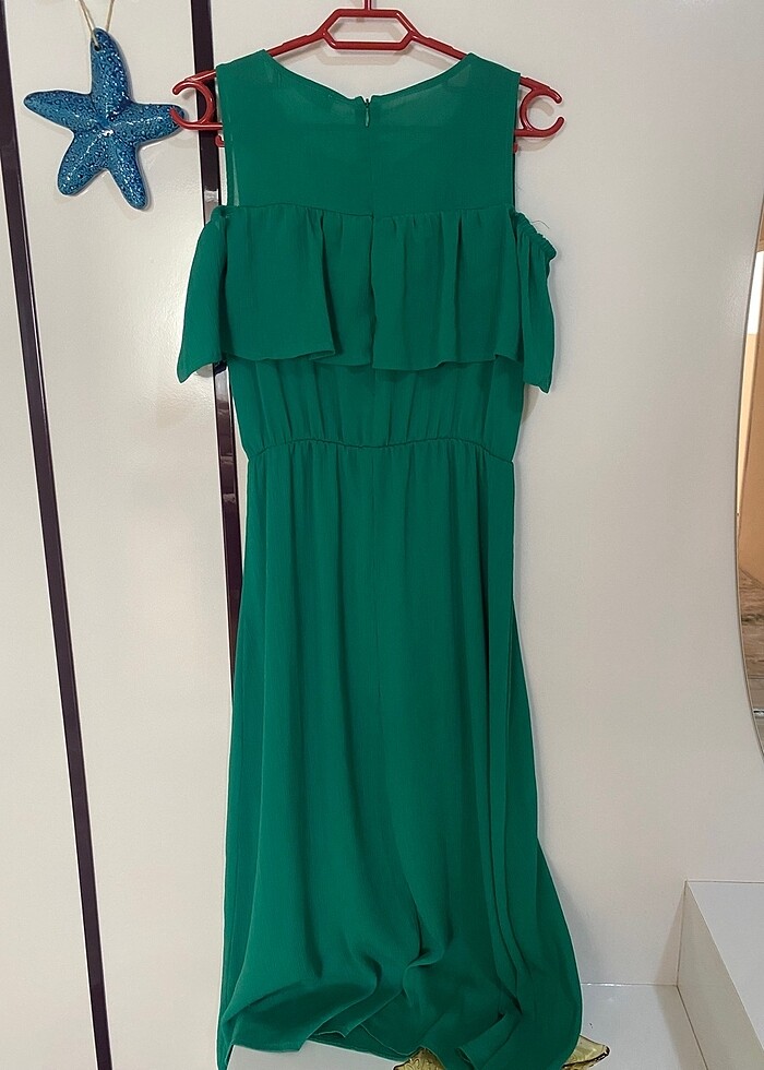 Yeşil elbise - Görsel 2