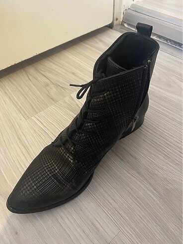 Antrasit siyah 39 numara bot - Görsel 2