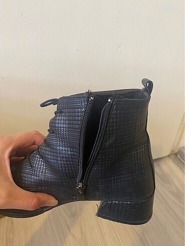 Antrasit siyah 39 numara bot - Görsel 4