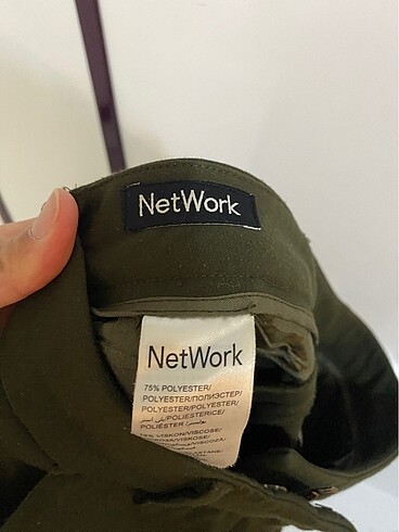 Network Orijinal Network kumaş pantalon