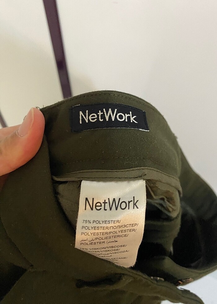 Orijinal Network kumaş pantalon - Görsel 2