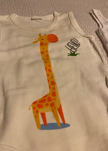 Bebek Erkek Pamuklu Kolsuz Body Seti - Görsel 2