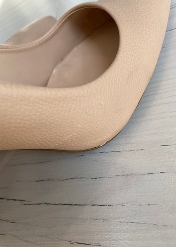 Elle Bej Stiletto Topuklu Kadın Ayakkabı 40 - Görsel 5