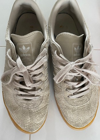 Adidas samba kadın sneaker bej - Görsel 2