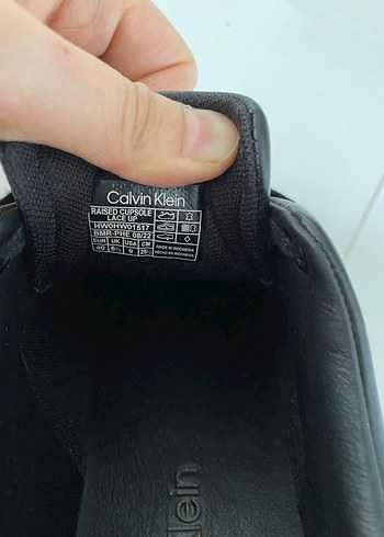 Calvin Klein sneaker siyah 40 - Görsel 5