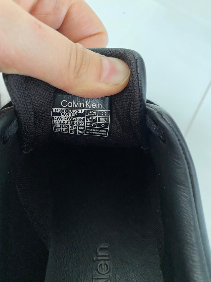 Calvin Klein sneaker siyah 40 - Görsel 5