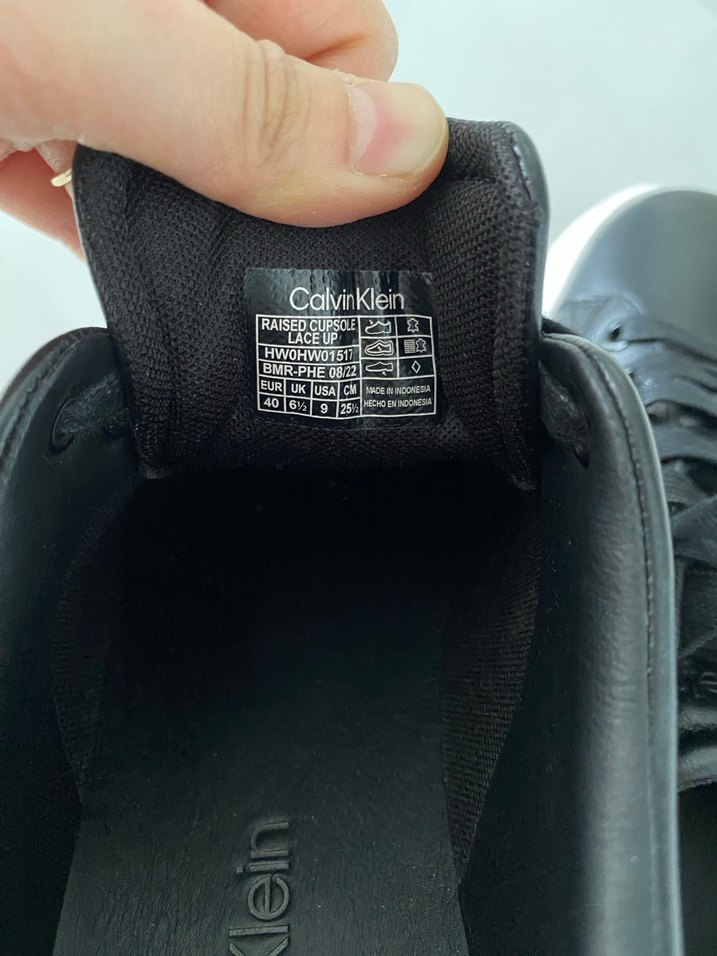 Calvin Klein sneaker siyah 40 - Görsel 4